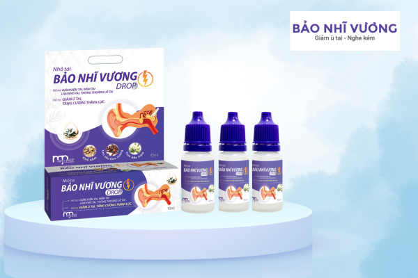 dầu nhỏ tai bảo nhĩ vương drop