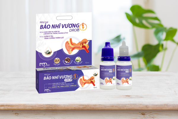 dầu nhỏ tai bảo nhĩ vương drop